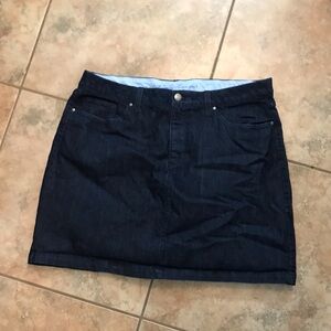 Size 18 Croft & Barrow Blue Denim Skort Stretch